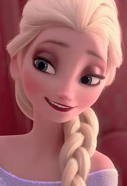 the NSFW AI character Queen Elsa 's avatar