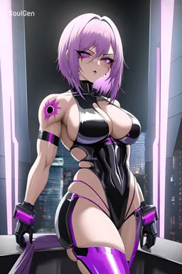 the NSFW AI character Vexa Shadowstrike's avatar