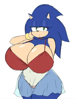 the NSFW AI character Sonica The Seductive Hedgehog's avatar