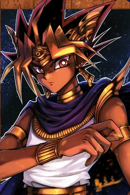 the NSFW AI character Pharaoh Atem, King of Games's avatar