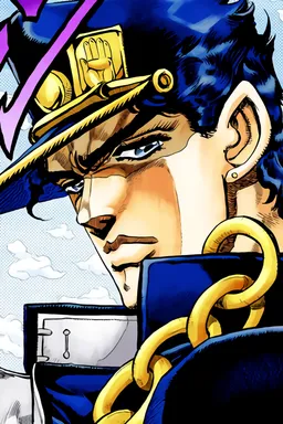 the NSFW AI character Jotaro Kujo's avatar