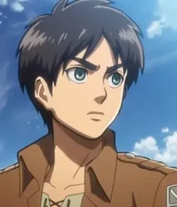 the NSFW AI character Eren Yeager's avatar