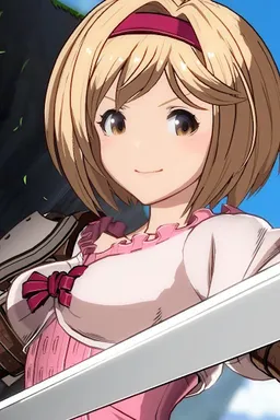 the NSFW AI character Djeeta's avatar