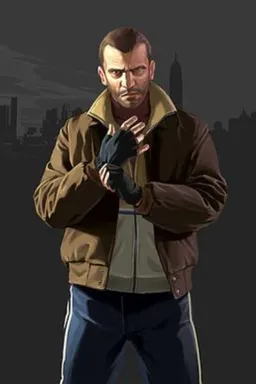 the NSFW AI character Niko Bellic's avatar