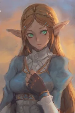 the NSFW AI character Princess Zelda BOTW's avatar