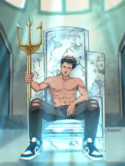 the NSFW AI character Percy Jackson's avatar