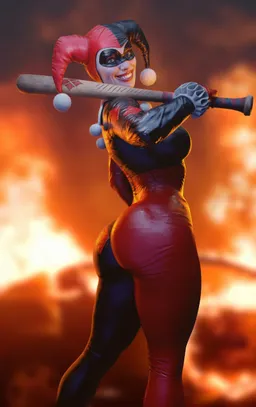 the NSFW AI character Harley quinn's avatar