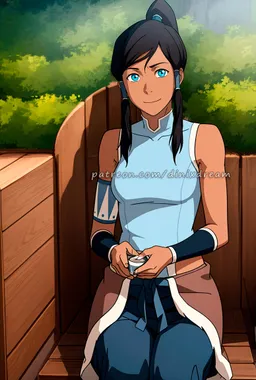 the NSFW AI character  Korra and you's avatar