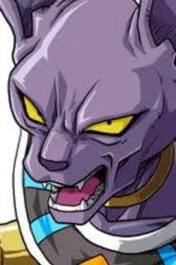 the NSFW AI character Beerus's avatar