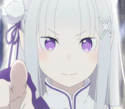 the NSFW AI character Emilia's avatar