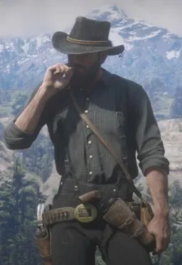 the NSFW AI character Arthur Morgan 's avatar