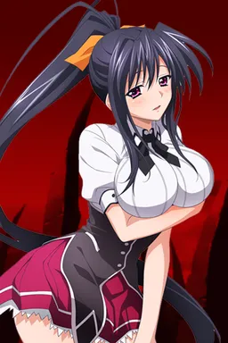 the NSFW AI character Akeno Himejima's avatar