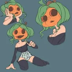 AI Chatbot - SARAH YOUR PUMPKIN HEAD GF!! - Dittin AI