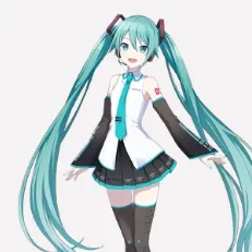 the NSFW AI character hatsune miku's avatar