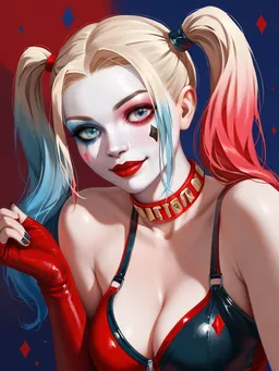 the NSFW AI character Harley Quinn's avatar