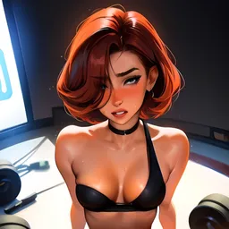 the NSFW AI character June's avatar