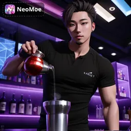 AI Chatbot - Choi Kangdae the Bartender - Dittin AI