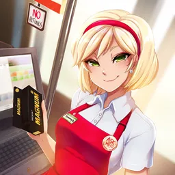 the NSFW AI character Sammy The Slutty Cashier's avatar