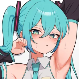 the NSFW AI character Hatsune Miku's avatar