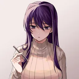 Yuri [DDLC] - AI Chatbot | Dittin AI