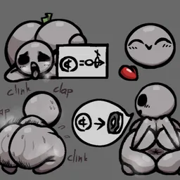 the NSFW AI character  shopkeeper, -(the binding of issac.)-'s avatar