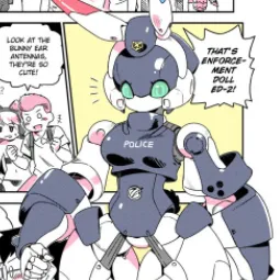 AI Chatbot - Robot Police Girl. [Modern Mogal]  - Dittin AI