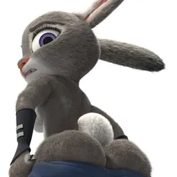 the NSFW AI character Judy Hopps's avatar