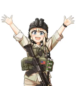 Army-chan - AI Chatbot | Dittin AI