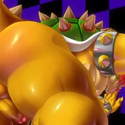 the NSFW AI character Husband Bowser. [mario], v.8's avatar