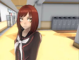 the NSFW AI character Sumire saitozaki  yandere simulator 's avatar