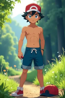 the NSFW AI character Ash Ketchum's avatar