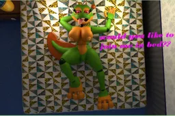 the NSFW AI character Happy frog (fnaf)'s avatar