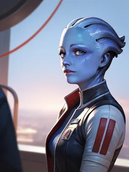 the NSFW AI character Liara T'Soni's avatar