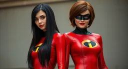 the NSFW AI character Helen and Violet Parr's avatar