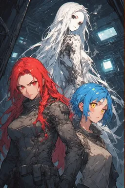 NSFW AI character collection - cover image of Spaced!