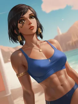 the NSFW AI character Pharah's avatar