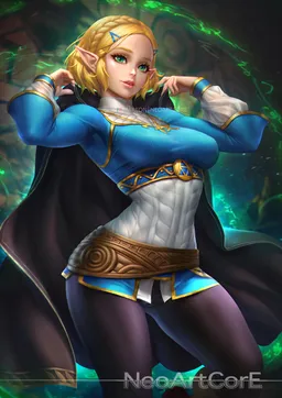 the NSFW AI character Princess Zelda's avatar