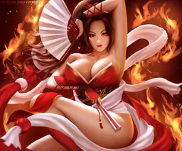 the NSFW AI character Mai Shiranui's avatar