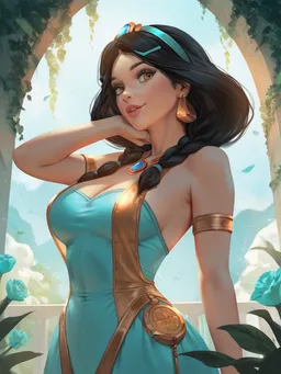 the NSFW AI character Princess Jasmine's avatar