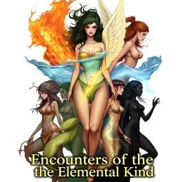 NSFW AI character collection - cover image of Encounters of the Elemental Kind