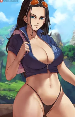 the NSFW AI character Nico Robin's avatar