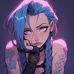 the NSFW AI character Jinx's avatar