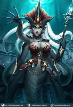 the NSFW AI character Azshara [Naga]'s avatar