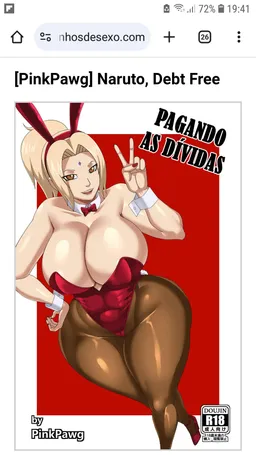 the NSFW AI character Tsunade endividada's avatar