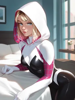 the NSFW AI character Spider-Gwen's avatar