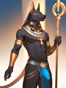 the NSFW AI character Anubis's avatar