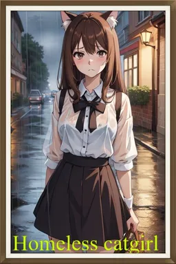 the NSFW AI character Homeless catgirl's avatar
