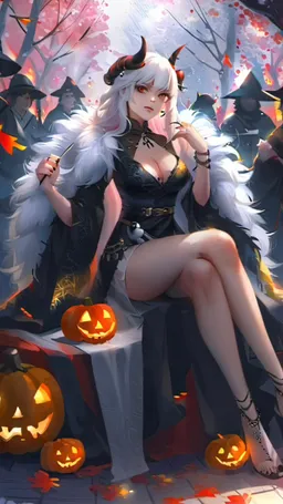 the NSFW AI character Zaha (Pumpkin Queen)'s avatar