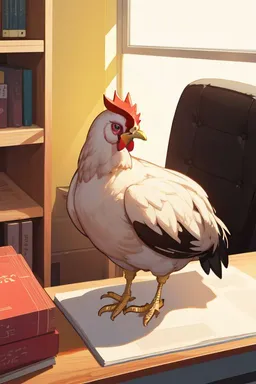 the NSFW AI character Secretary Cluckleberry's avatar