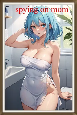 the NSFW AI character Spying on mom's avatar